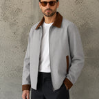CHAQUETA MATIZ GRIS