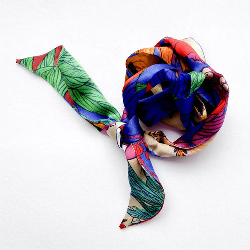 BANDANA TWILLY FLORES VINTAGE