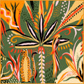 PAÑOLETA PARAÍSO TROPICAL VERDE