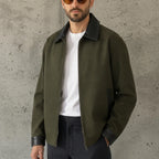 CHAQUETA MATIZ VERDE OLIVO