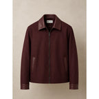 CHAQUETA MATIZ VINO