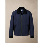 CHAQUETA MATIZ AZÚL OSCURO